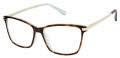 Lulu Guinness L948 Tortoise/Mint  (TOR) Eyeglasses - Color Image